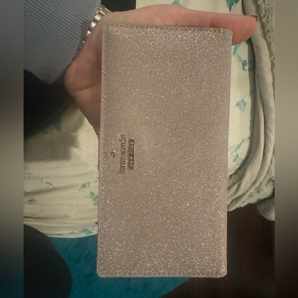 Kate Spade Sparkly pink wallet